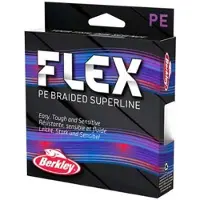 Berkley Flex 135M Gevlochten Lijn 0.220mm Moss Green
