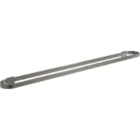 GROHE Selection Handdoekhouder 800 mm - Hard Graphite Geborsteld (mat donker grijs) - 41058AL0