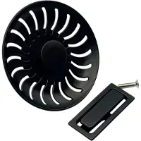 Caressi CA505100ZBK Korfzeef Zwart 100 mm geschikt voor CAGRPP40BK en CAGRPP50 Korfplug