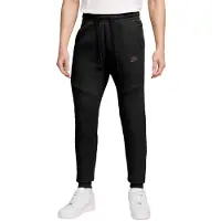 Nike Tech Fleece Sportswear Joggingbroek Zwart Paars