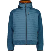 CMP - Jacket Hybrid Fix Hood 36P1437 - Hybride jas 54, blauw