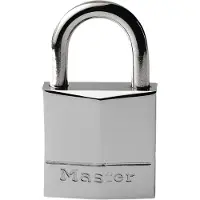 Master Lock 30mm - 17mm stainless steel shackle, 5mm diam. - double locking - 4-pi - 639EURD