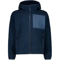 CMP - Jacket Fix Hood 36P3087 - Fleecevest 58, blauw