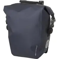 Agu Shelter Clean - Fietstas - 17L - Blauw - Waterdichte fietstas - Click'nGo - 3M Reflectie - Met laptopvak - Afneembare schouderriem