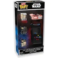 Funko POP! Bitty POP figuurtje Star Wars: 8-bit Luke Skywalker & Arcade-display