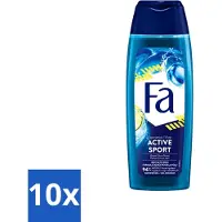 Fa Pflege 10 x Fa Men Active Sport Deodorant Spray - 150 ml - Voordeelverpakking - 10 stuks