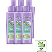 Unilever 6 x Andrélon Volume Boost shampoo met kokosextract en aloë vera, 250 ml - grootverpakking - 6 stuks
