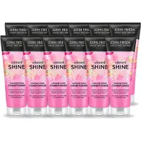 John Frieda 12 x Vibrant Shine Kleurconditioner - 250 ml - Voordeelverpakking - 12 stuks