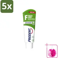 Prodent 5 x – Tandpasta – Frisse Adem – Pro-Zinc Technologie - Bulkverpakking - Slechte adem - Douchemop - Frisse adem