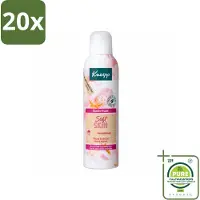 Kneipp 20 x - Douche foam - Soft Skin - Voor droge en gevoelige huid - 200 ml - Grootverpakking - Vaatwasstrips - Douche Foam - Huidverzorging - Amandelbloesem - Droge Huid - Gevoelige Huid