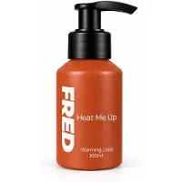 FRED Glijmiddel Verwarmend effect 100ml op waterbasis - Aluminium fles