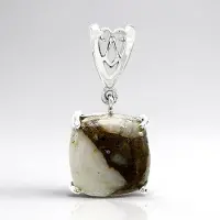 Cavill Zilveren hanger met dinosaurus-kwarts, VS, 9,05 ct