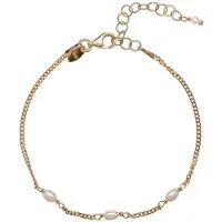 Alisia AL3857 GOLD-PLATED ARMBAND MET PARELS 1 STUK