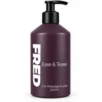 FRED 2-in-1 Massage & Glijmiddel 200ml op waterbasis - Aluminium fles