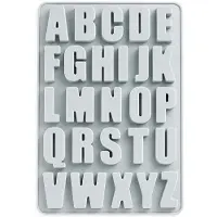 Famanu – Siliconen vormen voor letters A-Z, BPA-vrij en herbruikbaar
