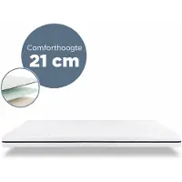 Felman 2Face Pocket Matras - 160 x 200 cm - 21 cm dik - 7-Zone Pocketvering - Tweezijdig