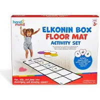 Learning Resources Elkonin Box Floor Mat Activity Set - Actief Lees†‘ en Klankspel voor Kleuters - 3+