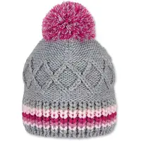Sterntaler Gebreide Dop Zilver Melange | Maat: 47 cm