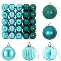 vidaXL Kerstballenset 75 st Groen 6 cm Polystyreen