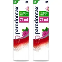 Parodontax 2 x - Tandpasta - Herbal Fresh - Bergamot & Mint - 75ml - Voordeelverpakking - 2 stuks