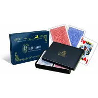 Modiano Acetaat Dubbelpak Pokerkaarten met Indexmarkeringen