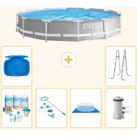 Intex Prism Frame Zwembad, rond - 366x76 cm - 7-delig, model S21052