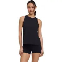 Falke Training Perform Better Top vochtregulerend functioneel materiaal mouwloze shirt dames zwart - maat L