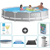 Intex Prism Frame Zwembad, rond - 366x76 cm - 5-delig, model S40