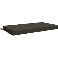 vidaXL Zitkussen SOEST 100% Polyester Antraciet 120 x 60 x 10 cm
