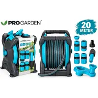Progarden Tuinslanghouder met 20 Meter Slang en Diverse Accessoires