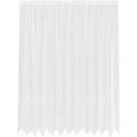 vidaXL Lacegordijn Wit 220 x 300 cm Polyester