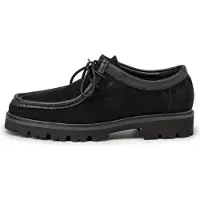 Clarks Shoes Veterschoen 'Cleyhill Seam' zwart