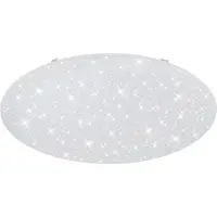 Briloner VERB - LED Plafondlamp - incl. afstandsbediening - CCT kleurtemperatuurregeling - dimbaar via afstandsbediening - nachtlichtfunctie - IP20 - 25.000 branduren - Ø76 x 12,5 cm