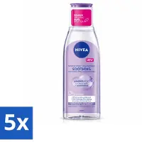 Nivea 5 x - Micellair Water - Gevoelige Huid - Anti-Restant - Verwijdert Waterbestendige Make-up - 200 ml - Voordeelverpakking - 5 stuks