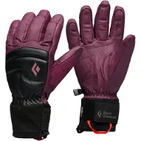 Black Diamond - Dames skihandschoenen - W Spark Gloves Dapper Fig voor Dames - Maat M - Paars
