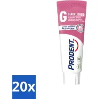 Prodent 20 x – Tandpasta – Gevoeligheid – Pro-Zinc Technologie – 75 ml - Voordeelverpakking - 20 stuks