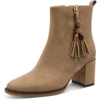 Marco Tozzi Enkellaarsje camel