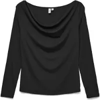 Vero Moda - VMICE L/S ROUCHING TOP JRS BTQ - Dames - Blouses