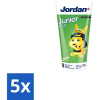 Jordan 5 x - Junior - Tandpasta - 6-12 jaar - 50 ml - Voordeelverpakking - 5 stuks