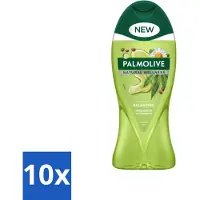 Palmolive 10 x - Natural Wellness - Douchegel - Balancing - Ontspannend & Fris - 250 ml - Voordeelverpakking - 10 stuks