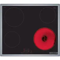 Bosch Serie 4, PKE645BB2E, geïntegreerd keramisch kookveld, zwart, 4 zones
