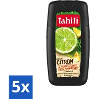 Tahiti 5 x - Douchegel - Citroen & Kokosolie - Hydraterend - 250 ml - Voordeelverpakking - 5 stuks