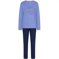Triumph Pyjama ' Red Label Sets Good ' lichtblauw / donkerblauw