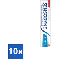 Sensodyne 10 x - Tandpasta - Cool Mint - Gevoelige Tanden - 75 ml - Voordeelverpakking - 10 stuks