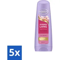 Unilever 5 x – Conditioner – Levendig Lang – 200 ml - Voordeelverpakking - 5 stuks