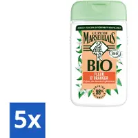 Le Petit Marseillais 5 x – Douchegel – Fleur d’Oranger – 250 ml - Voordeelverpakking - 5 stuks