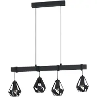Eglo Design Hanglamp Townshend 7 Zwart