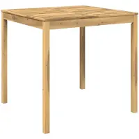 vidaXL Tuin Bar Tafel Witgewassen 110 x 108,5 x 105 cm