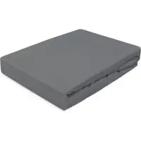 Darymex Jersey Hoeslaken 180x200 cm - Met Elastiek Rondom - Grijs - Heavy Quality - 100% Katoen