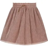 Nono plissé midi rok Bruin Meisjes Polyester Effen - maat 116